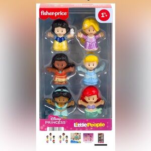 Fisher-Price Disney Princess Little People Figure Set - Multi-Color